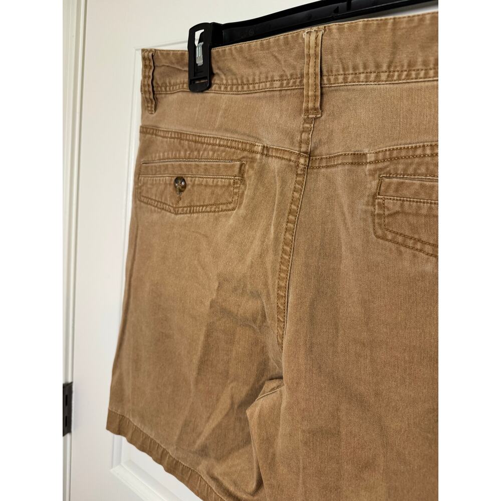 Toad & Co Men's Mission Ridge Shorts Chino Organic Cotton 38 x 8 Brown - Picture 5 of 11